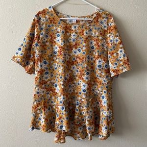 Floral blouse